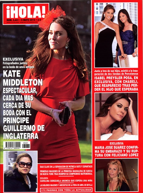 Portada-revista-¡HOLA!-Kate Middleton