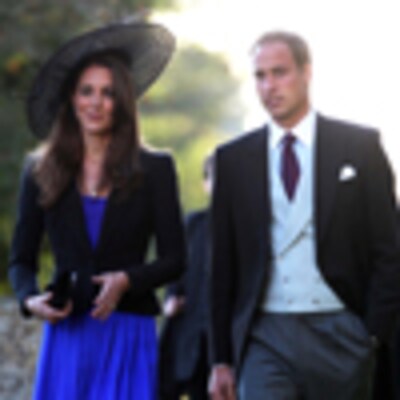 El príncipe Guillermo asiste, acompañado por Kate Middleton, a la boda de unos amigos