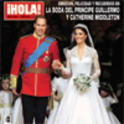 Número especial de ¡HOLA!: Emoción, felicidad y recuerdos en la boda del príncipe Guillermo y Catherine Middleton