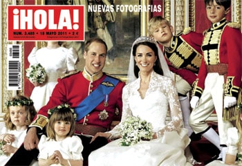 La revista ¡HOLA! adelanta su salida: Todos los detalles de la espectacular boda de Guillermo y Catherine