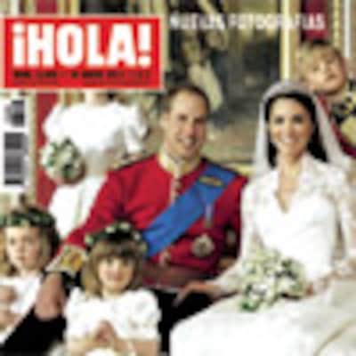 La revista ¡HOLA! adelanta su salida: Todos los detalles de la espectacular boda de Guillermo y Catherine