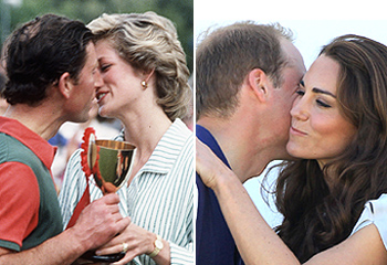Dos momentos para recordar: Guillermo y Catherine reviven el beso de Carlos de Inglaterra y la princesa Diana en el polo