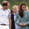 ¡Vamos Guillermo! La duquesa de Cambridge y su mascota animan al príncipe en el polo