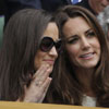 Las hermanas Middleton coinciden con los Beckham en la final de Wimbledon