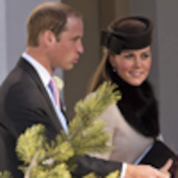 Los Duques de Cambridge, en la boda de unos amigos en Suiza
