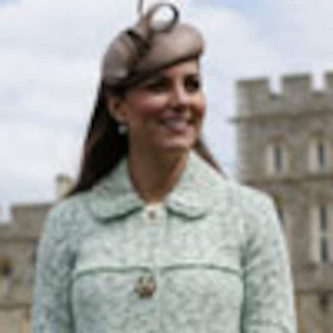 La duquesa de Cambridge luce orgullosa su embarazo en el desfile de los Scouts de la Reina