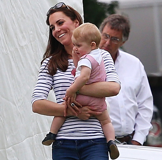 La visita sorpresa del príncipe George en el partido de polo de su padre, el príncipe Guillermo