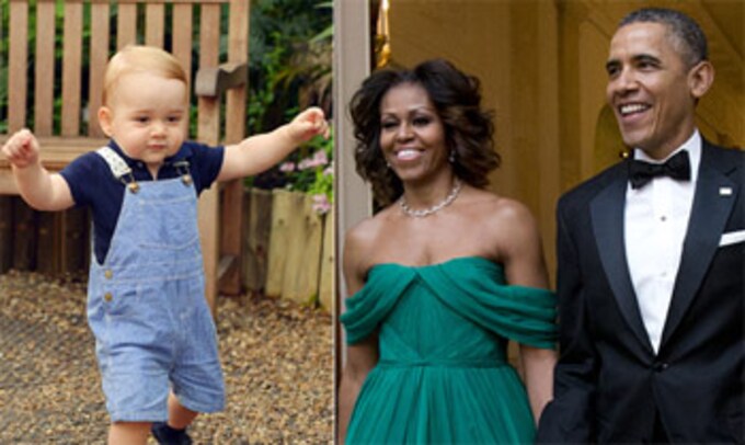 ¿Qué le han regalado los Obama al príncipe George por su cumpleaños?