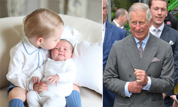 El príncipe Carlos, orgulloso abuelo, revela que la princesa Charlotte ya duerme toda la noche
