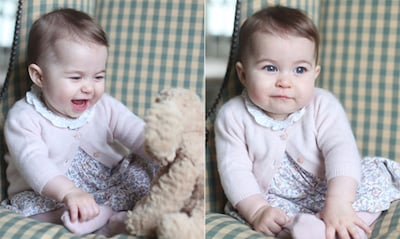A punto de cumplir siete meses, nuevas imágenes oficiales de la princesa Charlotte