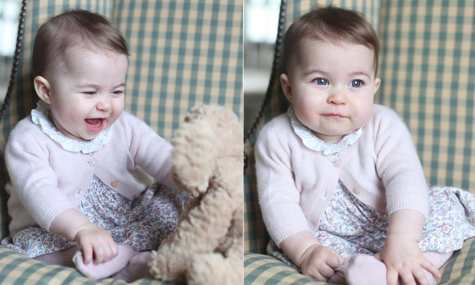 A punto de cumplir siete meses, nuevas imágenes oficiales de la princesa Charlotte 