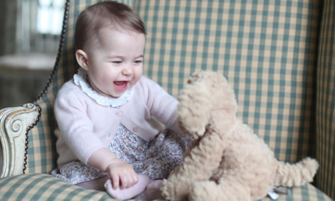 ¡Sorpresa! Charlotte de Cambridge, a sus ocho meses, en el top de la lista de los que 'realmente importan'