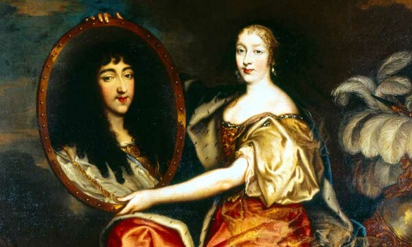 Resultado de imagen para Fotos de Carlos I y la princesa francesa Enriqueta MarÃ­a de BorbÃ³n