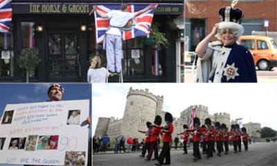 Londres se prepara para el 90 cumpleaños de Isabel II