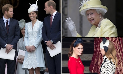 Desfile de elegancia ‘british’ en la celebración del 90 cumpleaños de Isabel II