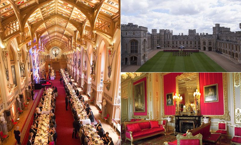 Descubre el Castillo de Windsor donde el príncipe Carlos ha sido anfitrión de una cena muy española
