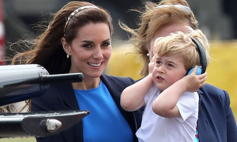 En vídeo: ¡El más adorable todavía! El día en el que George de Cambridge cumplió un sueño