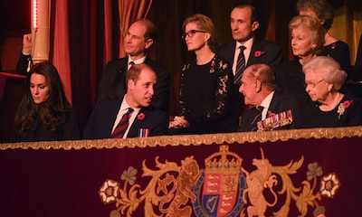 Toda la Familia Real británica se reúne en el Real Festival del Recuerdo
