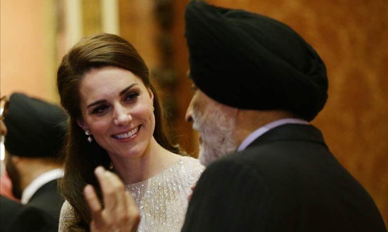 La Duquesa de Cambridge, reina de la elegancia en una recepción de las mil y una noches