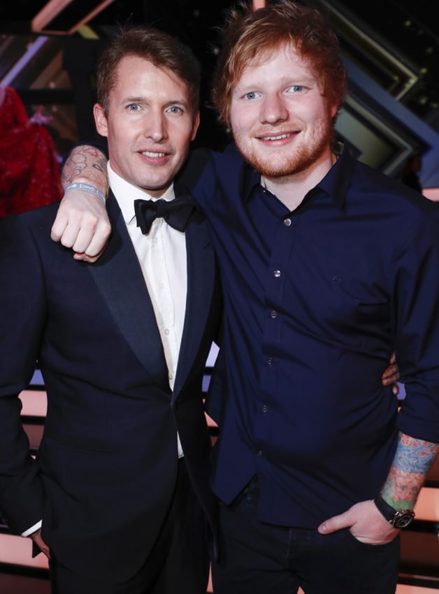 ¿Cuánto mide Ed Sheeran? - Altura - Real height Blunt-sheeran-2-getty-a