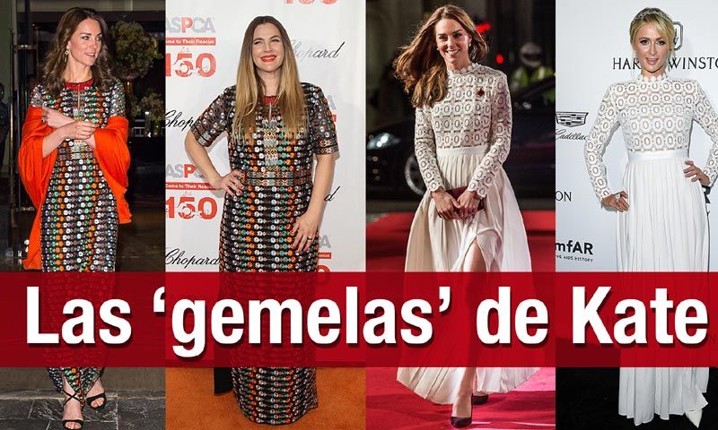 En vídeo: Mette-Marit, Meghan, Paris, Drew… ¿quién se fija en la Duquesa de Cambridge?