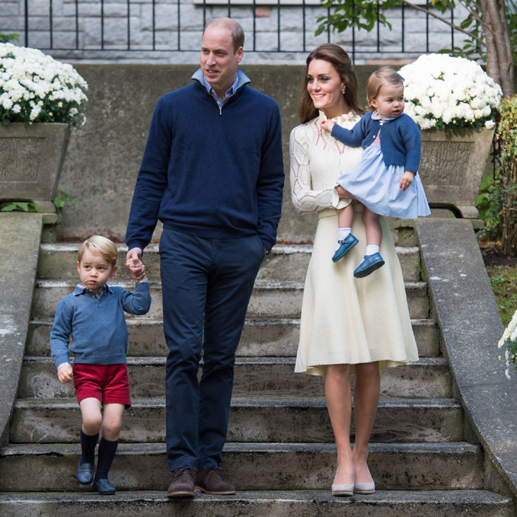 George y Charlotte de Cambridge acompañarán a su padre en el homenaje a Diana de Gales