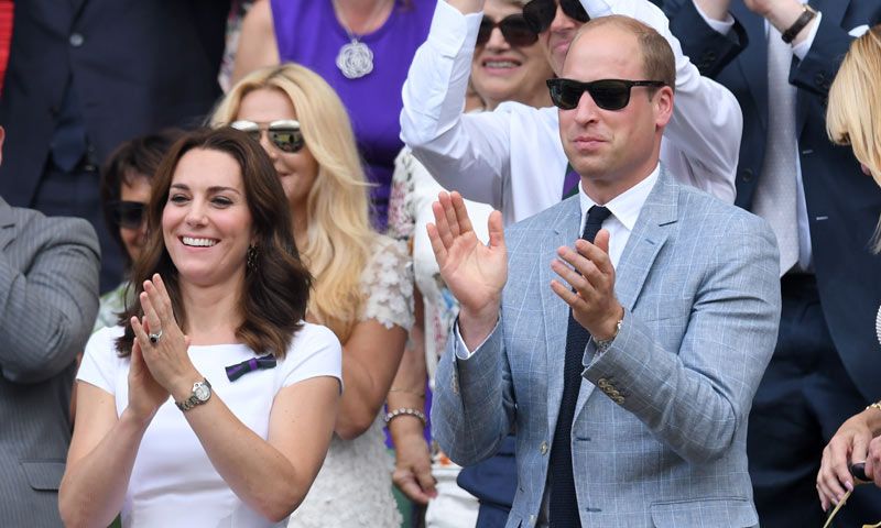 Los duques de Cambridge, Hugh Grant y Bradley Cooper no se perdieron la octava victoria de Federer en Wimbledon