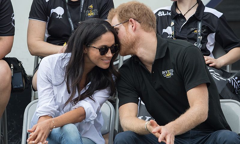 Sonrisas, miradas, gestos… Harry y Meghan como nunca los habíamos visto