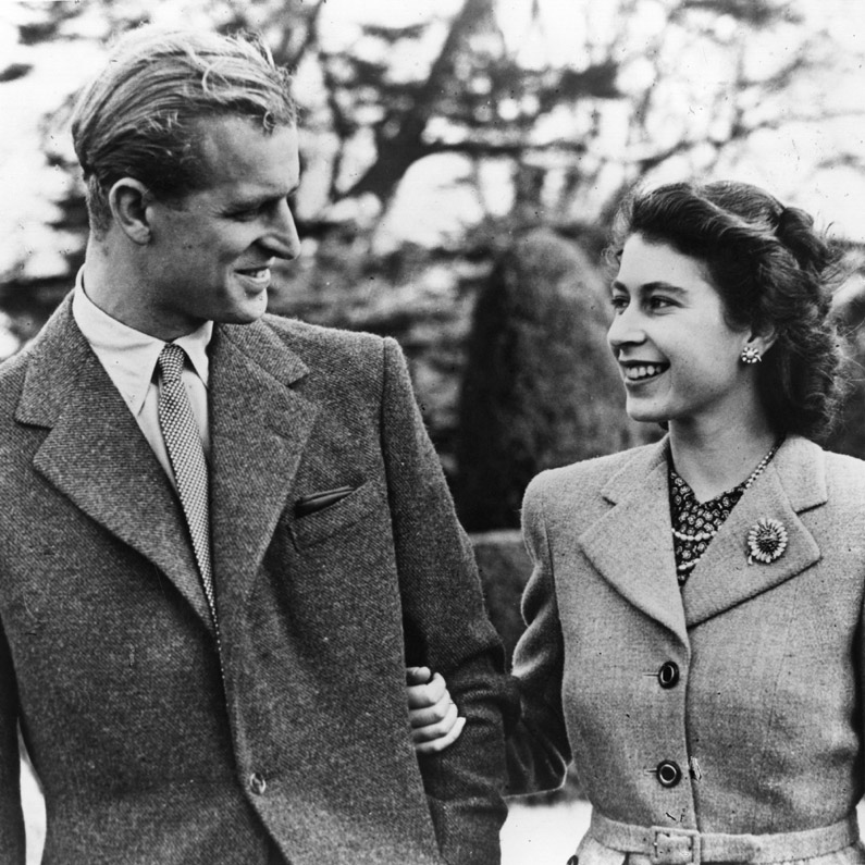 Isabel II y el Duque de Edimburgo, el juvenil romance que se convirtió en amor verdadero