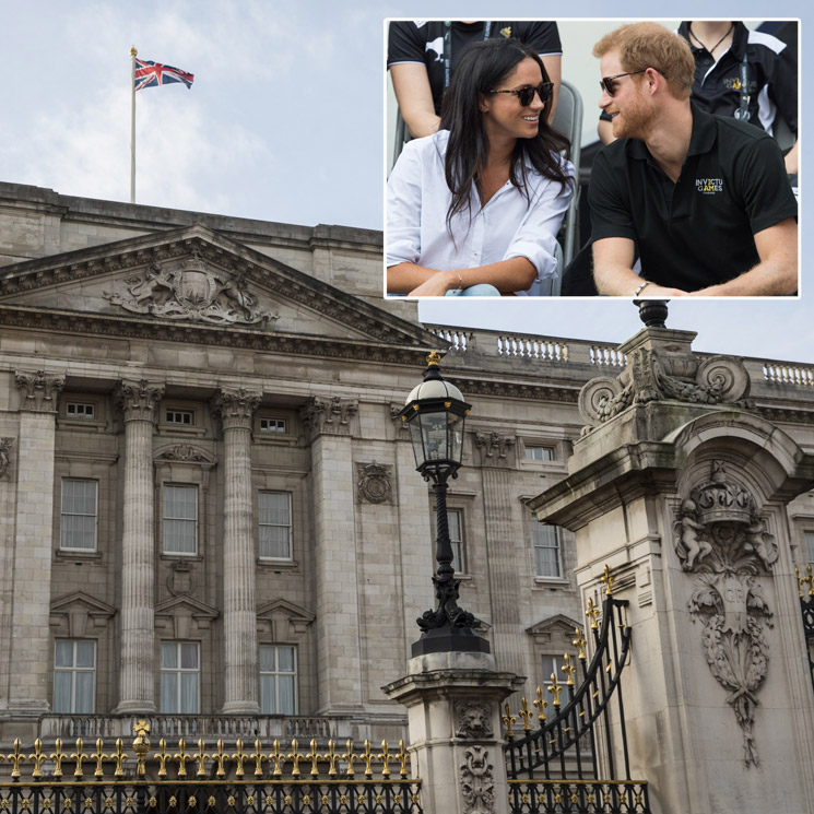El Palacio de Buckingham responde a los rumores de compromiso inminente entre Harry y Meghan Markle
