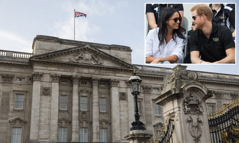 El Palacio de Buckingham responde a los rumores de compromiso inminente entre Harry y Meghan Markle