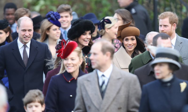 Meghan Markle y su primera Navidad en Sandringham con la Familia Real británica
