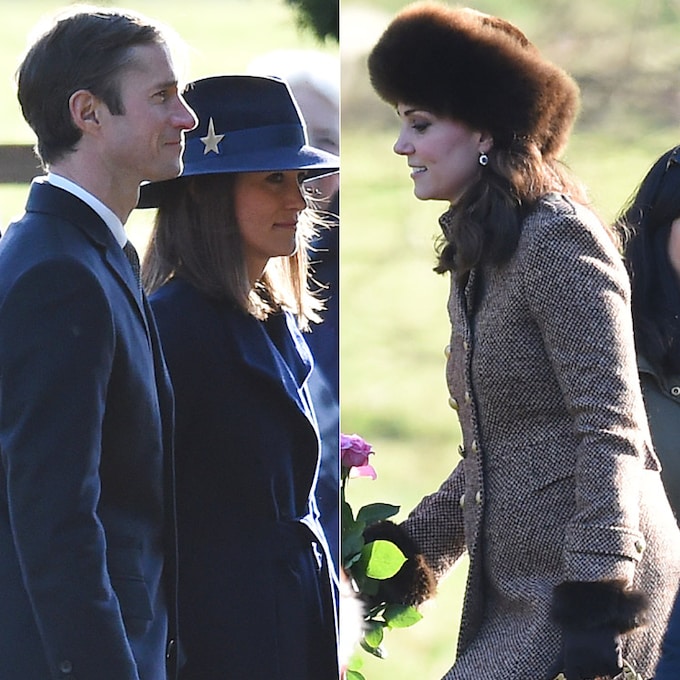 Pippa Middleton reaparece junto a la Familia Real británica