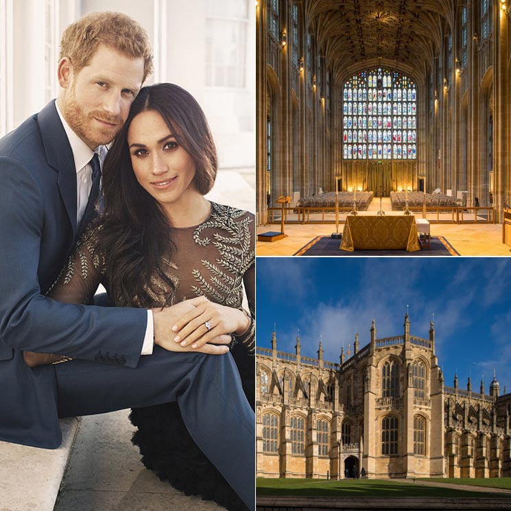 Así será la gran boda real del año: Todos los detalles del enlace del príncipe Harry y Meghan Markle