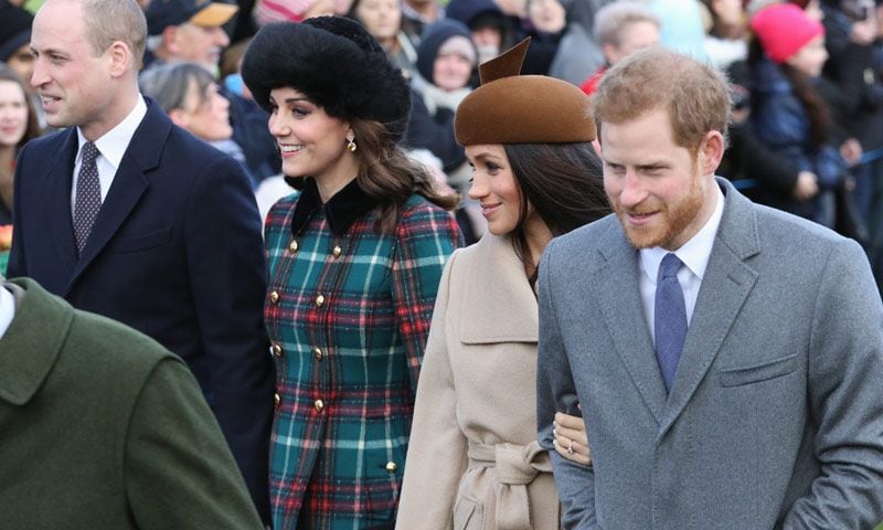 Por primera vez los Duques de Cambridge y el príncipe Harry y Meghan Markle compartirán agenda oficial