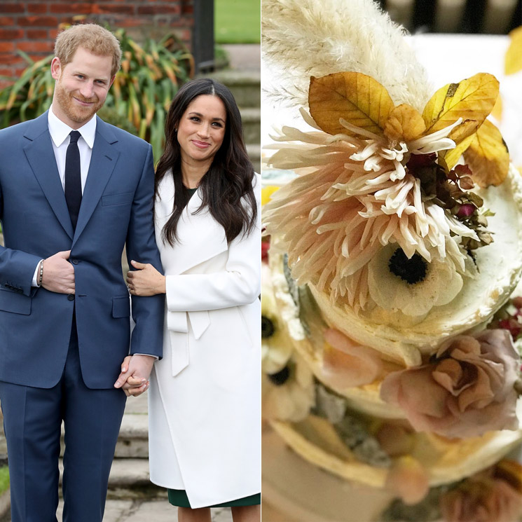 Orgánica, con flores frescas y hecha por una californiana, así es la tarta de boda de Harry y Meghan