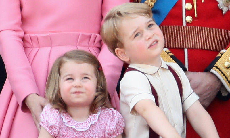 Los momentos más adorables de los príncipes George y Charlotte de Cambridge