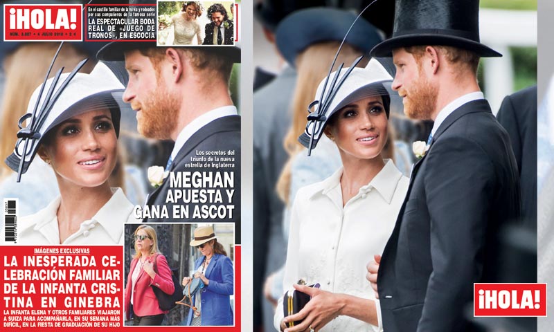 Meghan y Harry de Inglaterra en la revista ¡HOLA!