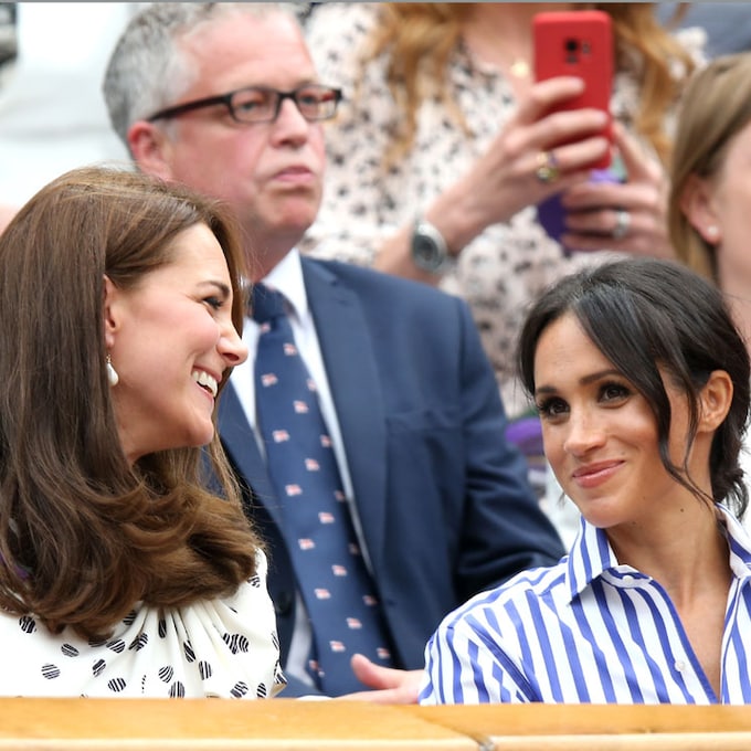 Las Duquesas de Cambridge y Sussex, día de chicas en Wimbledon