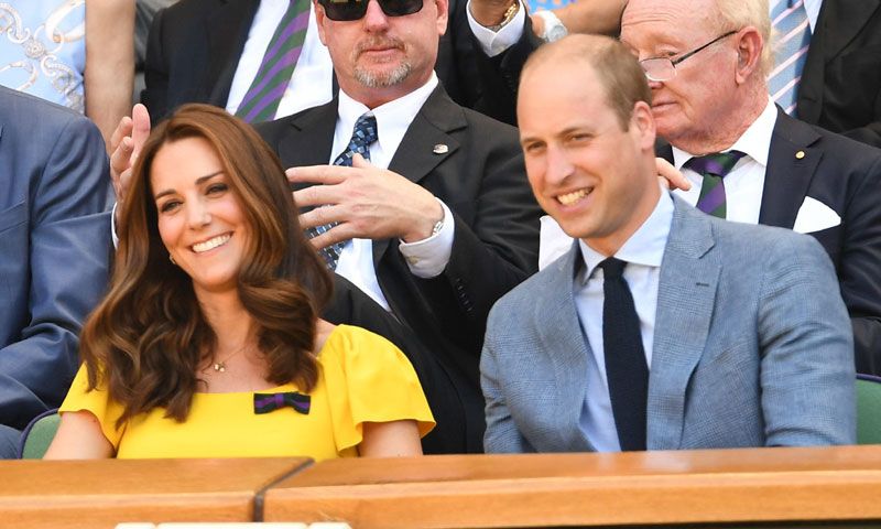 Los Duques de Cambridge, testigos de excepción de la gran final de Wimbledon