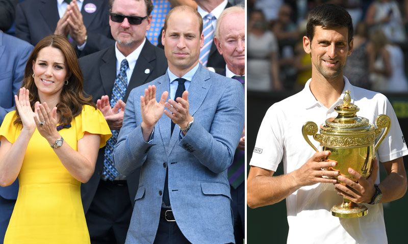 La conversación de los Duques de Cambridge con Novak Djokovic sobre sus hijos
