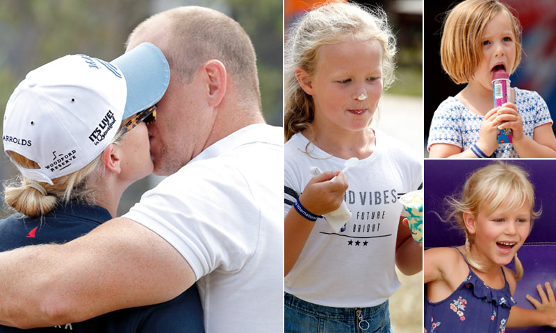 Zara y Mike Tindall, pasión por el verano (real)