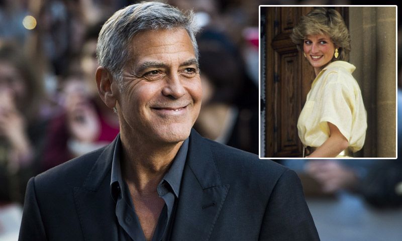 La conexión de George Clooney con Diana de Gales