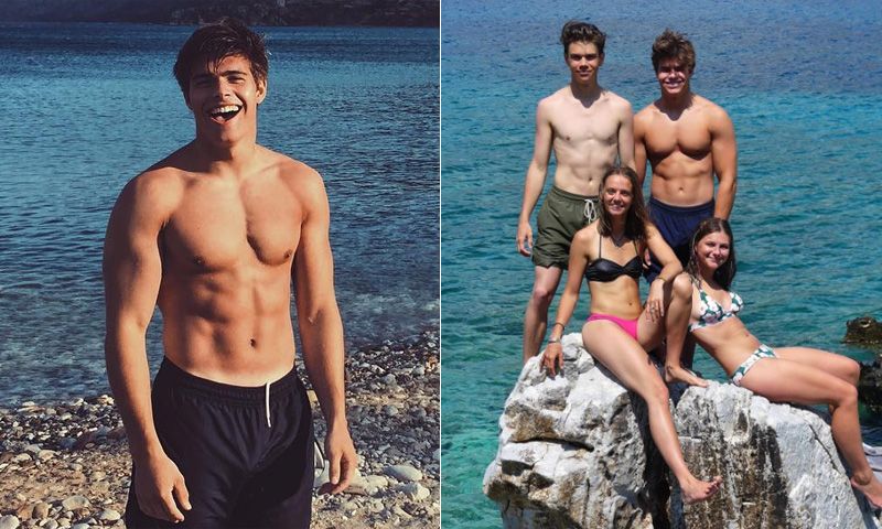 Las vacaciones en Grecia de Samuel y Arthur Chatto, los nietos de la princesa Margarita