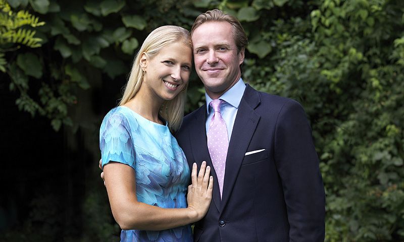 La foto oficial con la que Lady Gabriella Windsor anuncia su compromiso con Thomas Kingston