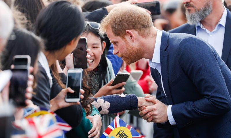 Las sentidas palabras del príncipe Harry a un niño que perdió a su madre