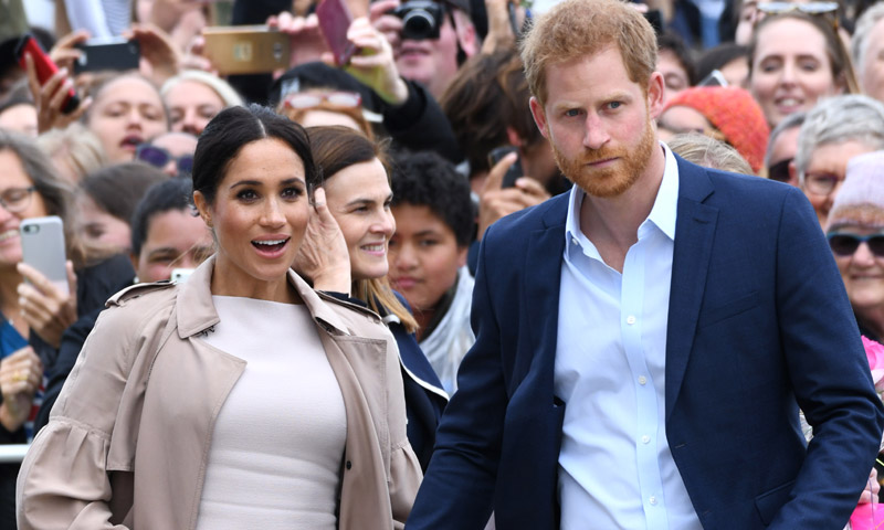 No te pierdas la reacción de Meghan al descubrir una cara conocida entre la multitud