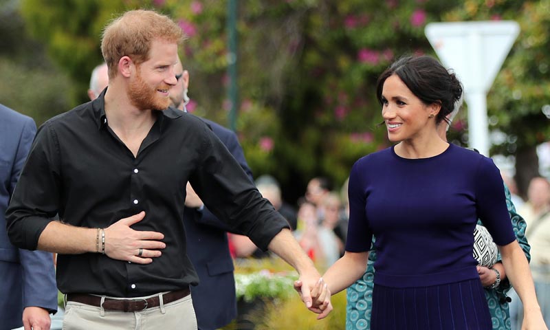 El príncipe Harry comparte la foto más tierna que le hizo a Meghan en Australia