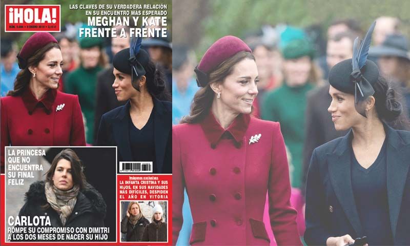 En ¡HOLA!, Meghan y Kate, frente a frente: las claves de su verdadera relación