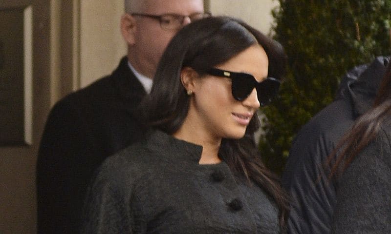 La duquesa de Sussex almuerza con su excompañera de 'Suits' Abigail Spencer antes de su 'baby shower'